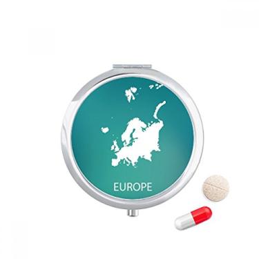 Imagem de Porta comprimidos, porta-comprimidos, caixa de armazenamento de medicamentos da Europa Continent