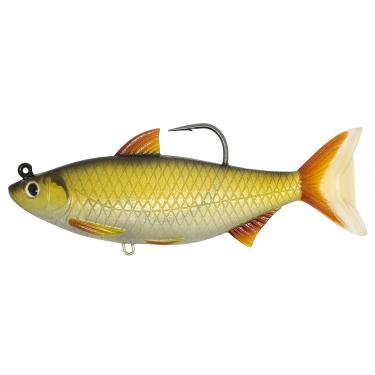 Imagem de LiveTarget GSS140MS704 Golden Shiner Series Isca de água doce, dourada/preta, tamanho único
