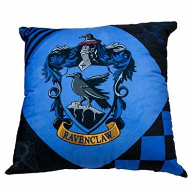 Imagem de Almofada Corvinal Ravenclaw Quadrada 40x40cm Aveludada Oficial Harry Potter