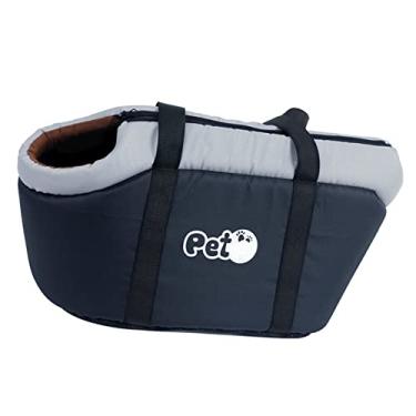 Imagem de Mochila de Transporte para Gatos, Transportadores Portáteis e Produtos de Viagem Estilingues de Pano Oxford de um Ombro para Animais de Estimação Bolsa Transportadora para Gatos