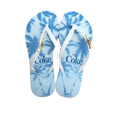 Imagem de Chinelo Coca-Cola Shoes Calangute Feminino Cor:Azul;Tamanho:36