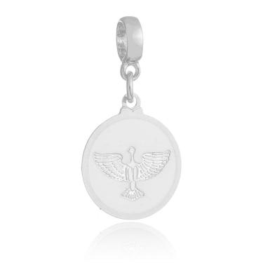 Imagem de Pingente Berloque Divino Espírito Santo Pandora Banhado a Prata 925 - Premium