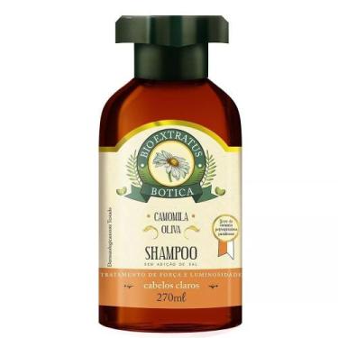 Imagem de Shampoo Bio Extratus Botica Camomila Brilho Dourado 270ml