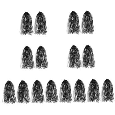 Imagem de FRCOLOR 16 Peças peruca dreadlocks peruca trançada cabelo de crochê primavera agulha de crochê peruca de cabelo humano encaracolado cabelo torcido de crochê cabelo ondulado de crochê deusa