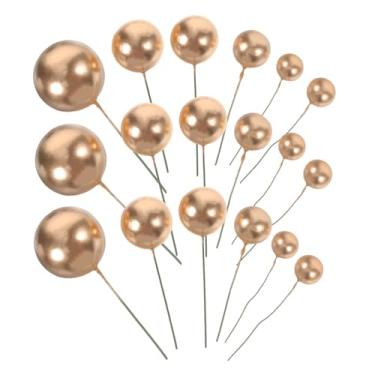 Imagem de ABOOFAN 108 Unidades Decoração De Bolo De Escolha De Bolo De Aniversário Topos De Bolo Com Mini Balões Palitos De Bolo De Aniversário Bebê Bola Mesa De Sobremesa Pvc
