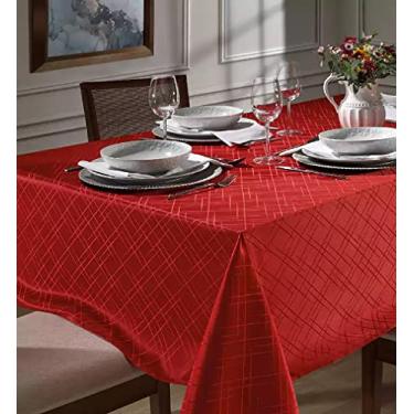 Imagem de Toalha de mesa jacquard requinte ii liso 1.60m x 1.60m