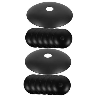 Imagem de HEMOTON 12 Peças Candelabro Base Bandeja lustre pendente luminária pendente abaju Acessórios para lustres Suporte para lustre luminária de piso teto lâmpadas iluminação decorar Metal