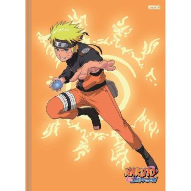 Imagem de Caderno Brochura Grande Universitário Anime Naruto Shippuden Capa Dura 80 Folhas São Domingos | Costurado | Brochurão