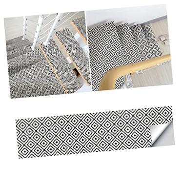 Imagem de BESTonZON adesivo de azulejo papel de parede azulejo adesivo degrau do corredor adesivos adesivo de piso antiderrapante adesivo de passo autoadesivo diamante adesivo de parede