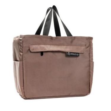 Imagem de Bolsa T?rmica Marmita Lancheira Imperme?vel Com Al?a marmita Fitness (ROS?)