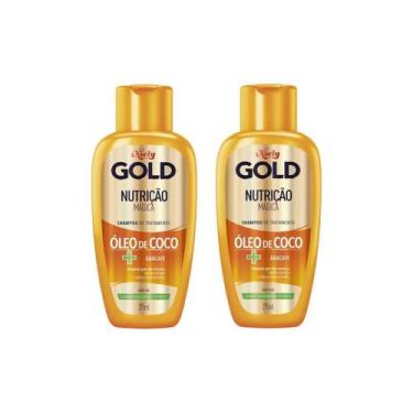 Imagem de Shampoo Niely Gold 275ml Nutriçao Poderosa - Kit C/2Un