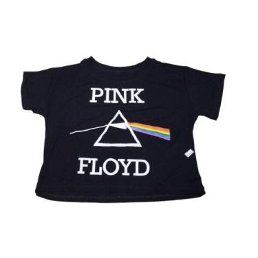 Imagem de Cropped Pink Floyd Prisma Baby Look Blusinha Feminina Rock Sf269 Brc -