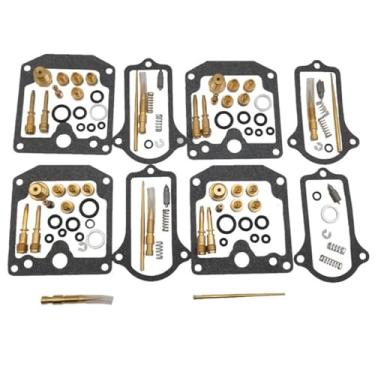 Imagem de Canyoyi 4 kits de reconstrução de carburador para Kawasaki KZ650 KZ650B KZ650C KZ650D Z650 Custom SR 1977 1978 24-007