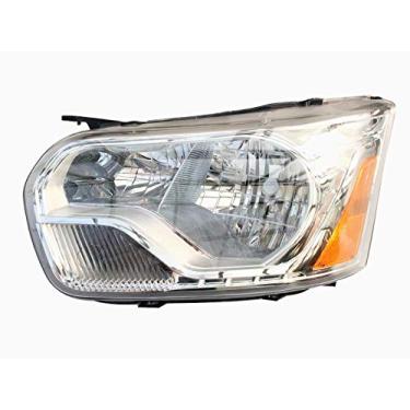 Imagem de Farol de substituição do lado esquerdo do motorista com acabamento cromado completo para Ford Transit T150 T250 T350 T350HD de 2010 a 2023