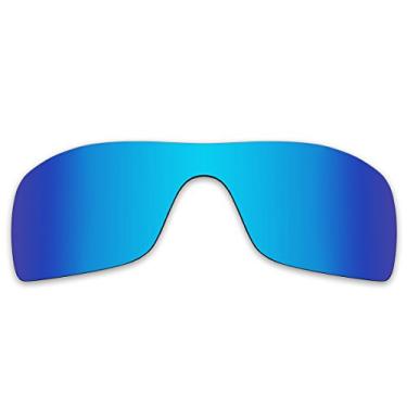 Imagem de Lentes polarizadas de substituição para óculos de sol Oakley Batwolf OO9101, várias cores (azul)