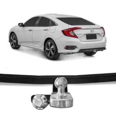Imagem de Engate Reboque Civic 2017 a 2021 Rabicho Fixo 700 kg