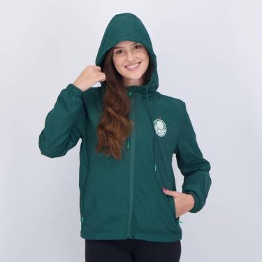 Imagem de Jaqueta Palmeiras Player Corta Vento Feminina Verde-Feminino