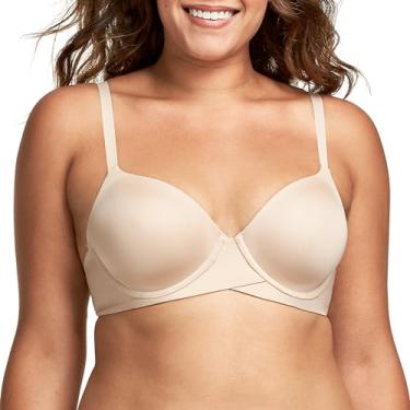 Imagem de Maidenform Sutiã feminino One Fab Fit Modern Demi Underwire, Paris Nude, 38D
