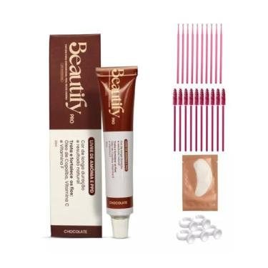 Imagem de Tintura Beautify Pro Chocolate 20ml Para Cílios Brow Lamination