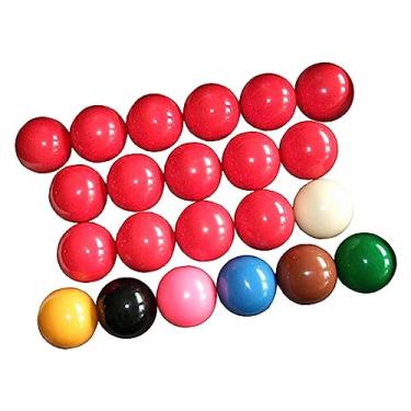 Imagem de Colaxi Bolas de sinuca bolas de resina 2 1/16 polegadas para mesa de bilhar bolas de bilhar tamanho completo bolas de bilhar conjunto para bola de jogo