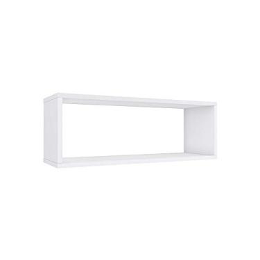 Imagem de Nicho Retangular Decorativo 24 x 68 x 21 cm Branco