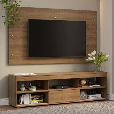 Imagem de Rack Com Painel Para Tv Até 65 Polegadas Rustic Orlando Madesa Rustic
