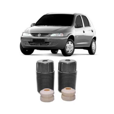 Imagem de Par Batente Coifa Amortecedor Dianteiro Celta 2003 2004 2005 - Auto Fl