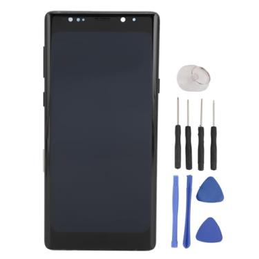 Imagem de Substituição de Tela para Note 9, Substituição de Conjunto de Toque de Tela Digitalizador LED, Kit de Substituição de Tela Com Impressão Digital e Ferramenta de Reparo