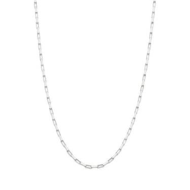 Imagem de Colar de prata 925 fina unissex rommanel veneziana 60 cm 830064