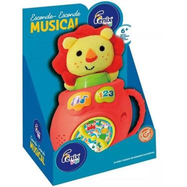 Imagem de Brinquedo Musical Esconde Esconde Leao Fenix