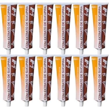 Imagem de Revenda 12 Unguento Massageador Com Extrato de Sucupira 100g - Pierry 