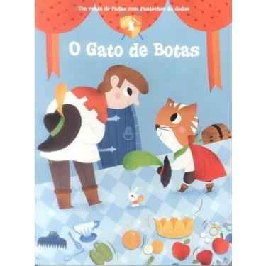 Imagem de Livro - Um conto de fadas com fantoches de dedos: Gato de botas