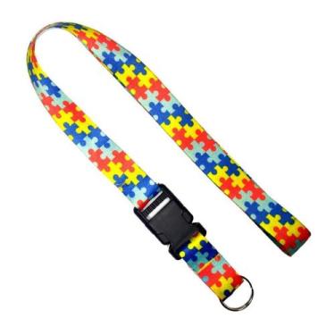 Imagem de Cordão De Identificação Autismo Autista - Sem Marca