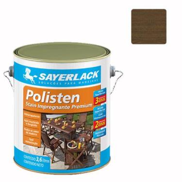 Imagem de Stain Polisten Acetinado Ipê 3,6l Sayerlack - Taschibra