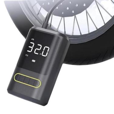 Imagem de Mini Compressor De Ar Digital Portátil Recarregável Usb Bico - jodi