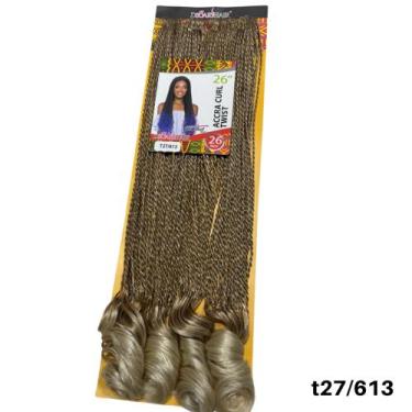 Imagem de Cabelo Afro Curl Twist Cacheado Cachos Na Ponta Boho Crochet - bbless,