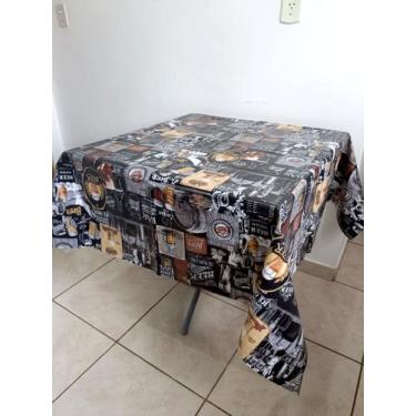 Imagem de Toalha De Mesa Retangular Impermeável Térmica 1,40 X 1,40 - Le Bianco,