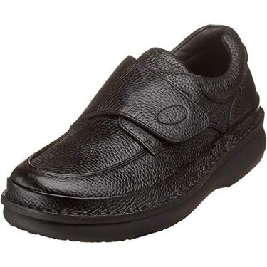Imagem de Propét Sapato masculino Scandia Strap Slip-On, Grão preto, 41
