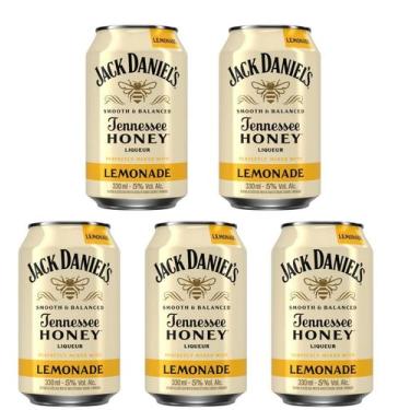 Imagem de Jack Daniel's Honey Lemonade 330ml Vol.5% 5 unidades - jack daniels
