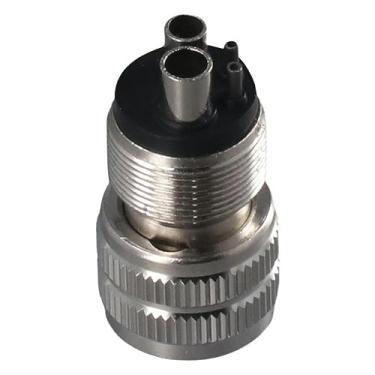 Imagem de Urjumpea Oral Instruments Prata Portátil Aço Inoxidável Turbina Dentária Adaptador de Peça de Mão Durável 4H a 2H Adaptador de Peça de Mão de Troca Rápida Eletricista