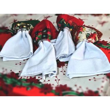 Imagem de Kit com 3 Panos de Prato Natalinos Bordados  Perfeito para o Natal - C