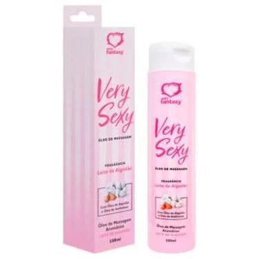 Imagem de Very Sexy Óleo Massagem Sensual 100Ml Sexy Fantasy, LEITE DE ALGODÃO