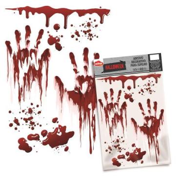 Imagem de Adesivo Halloween Para espelho e Vidros Cromus