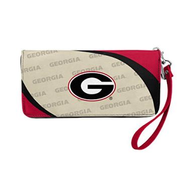 Imagem de NCAA Georgia Bulldogs Carteira organizadora com zíper curva
