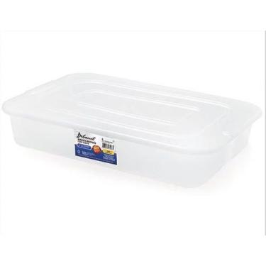 Imagem de BANDEJA PROFISSIONAL COM TAMPA 10 Litros 48X33X9 CM - Belmount