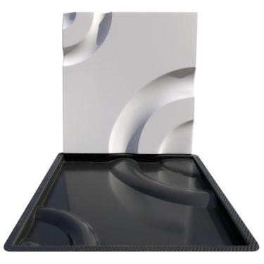 Imagem de Forma 3D Gesso e Cimento ABS - Curvas - Xmoldes