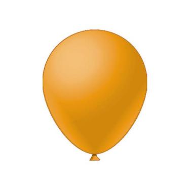 Imagem de Balão de Festa Látex Liso - Laranja - Festball - Rizzo