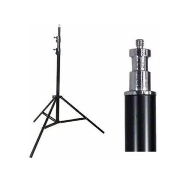 Imagem de Tripé de Iluminação até 2 Metros de Altura para Equipamentos Fotográfi