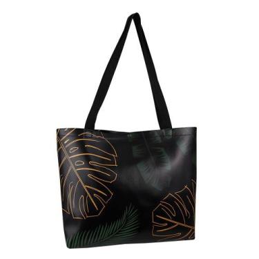 Imagem de Bolsa de Praia Palmeira ITZY Preto