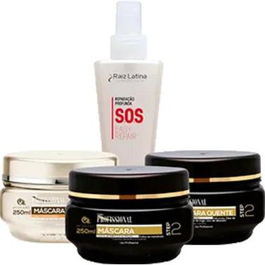 Imagem de Raiz latina-Kit Cronograma Capilar Recuperação, 1kg